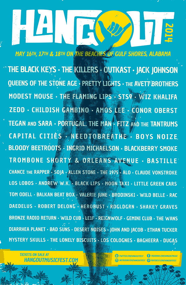 hangout music festival 2014 lineup