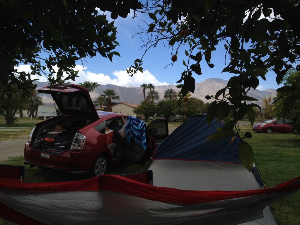camping at coachella