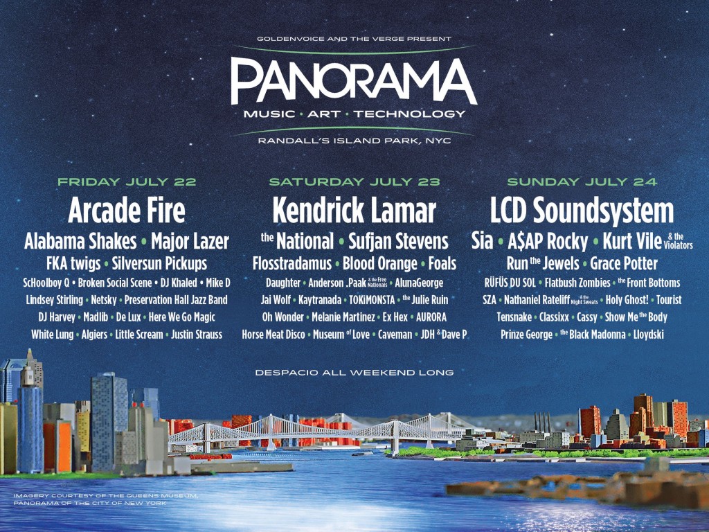 panorama music festival lineup